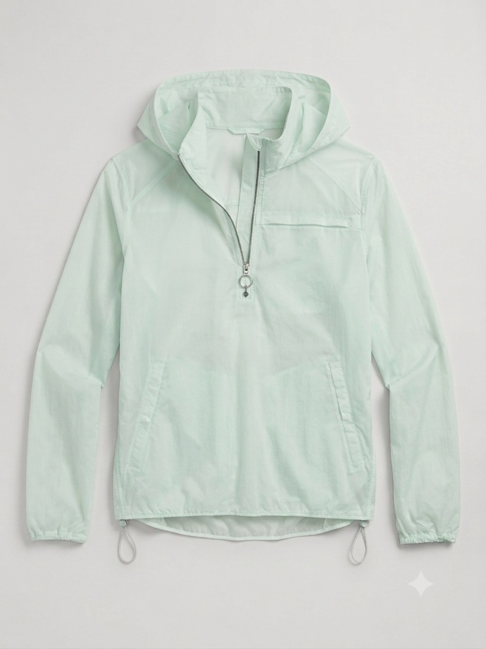 Lululemon Step Out Anorak - Size Large (Tiffany Blue Colour)